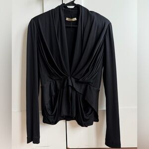 Balenciaga Black Draped jacket